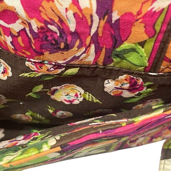 Vera Bradley Caroline Shoulder Bag in Retired English Rose - Picture 7 of 12